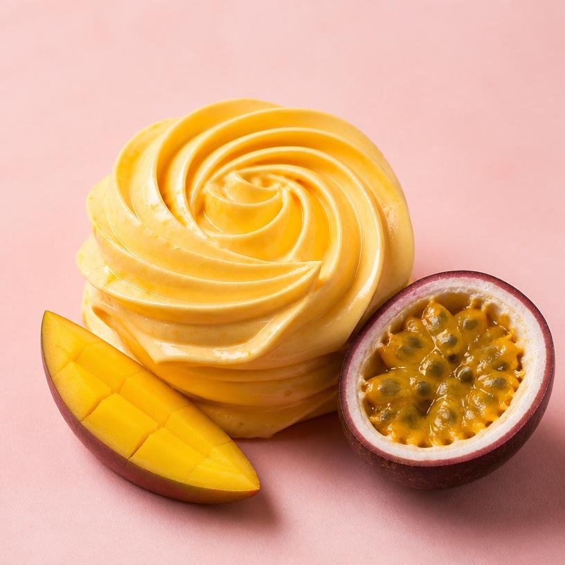 Zefir sabor Mango-maracuyá — Maripostres
