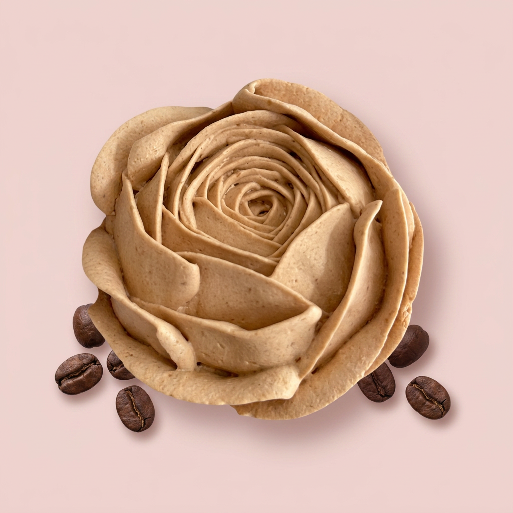 Flor de zefir sabor Café — Maripostres
