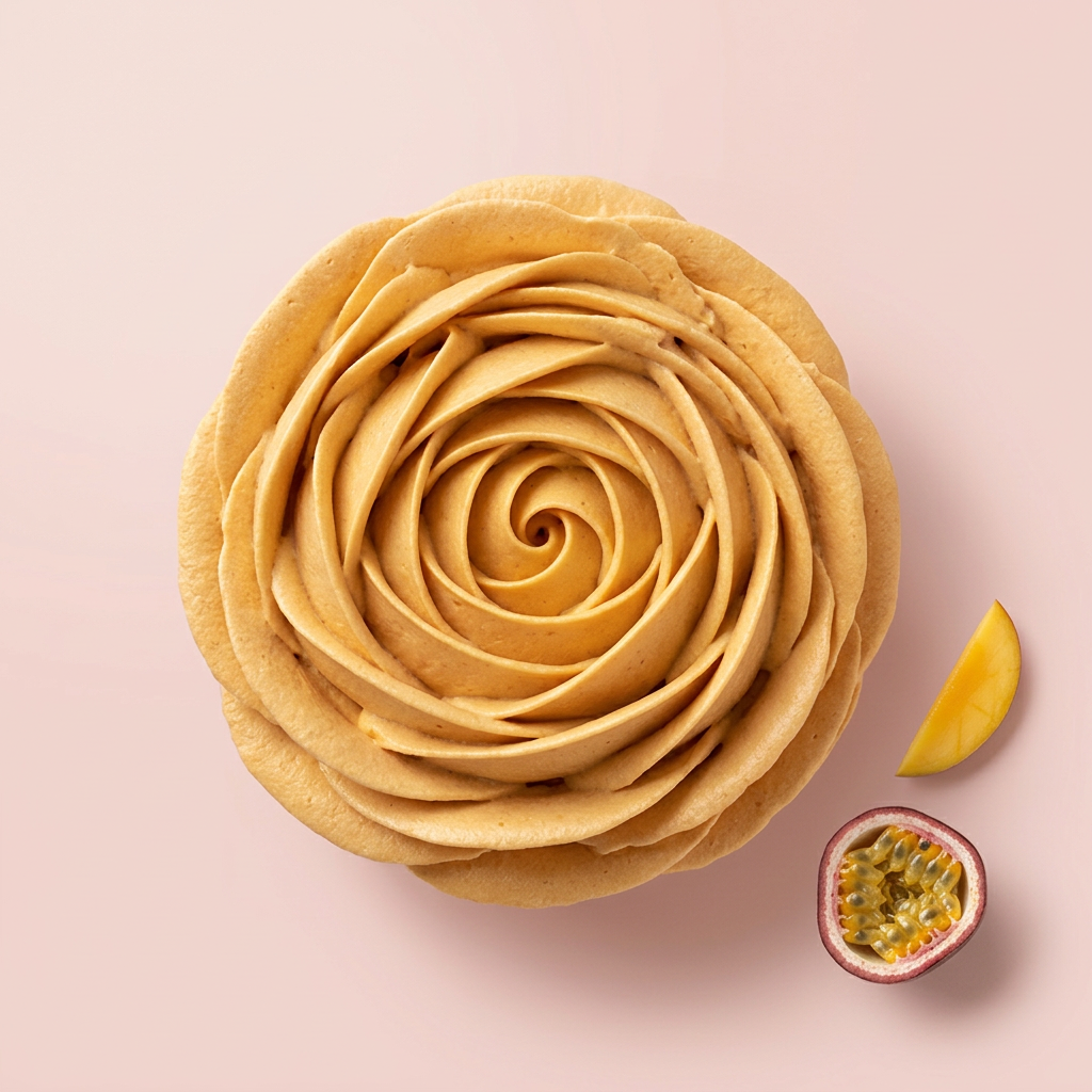 Flor de zefir sabor Mango-maracuyá — Maripostres
